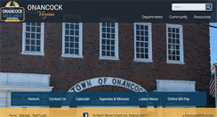 Desktop Screenshot of onancock.com